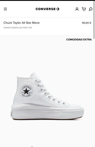 Zapatillas Converse Chuck Taylor All Star Move