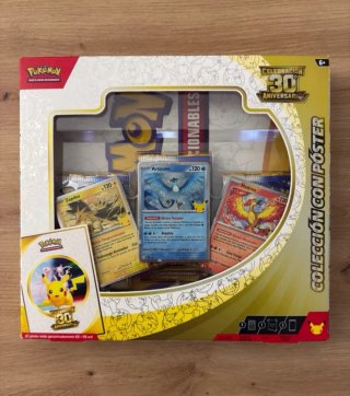 Poster Box Pokémon 30 Aniversario