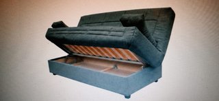 Sofá Cama Click-Clack Gris Precio negociable