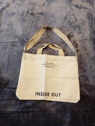 Bolso de Lona Beige