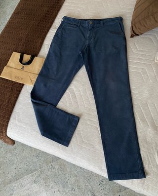 Pantalón Chino Scalpers Azul Marino, Talla 46