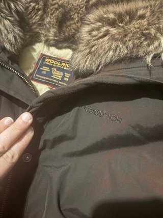 Piumino Woolrich Nero
