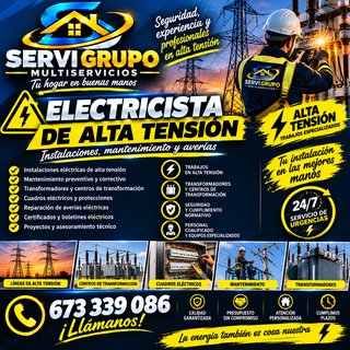 Servicio de Electricista de Alta Tensión
