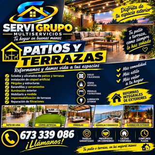 Reformas Integrales de Patios y Terrazas