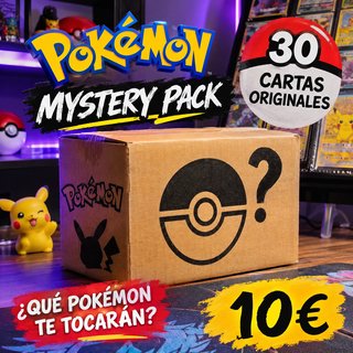 Pokémon Mystery Pack - 30 Cartas
