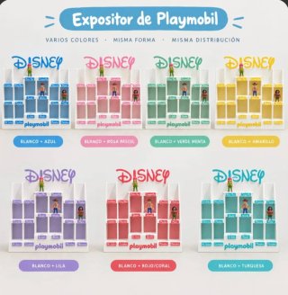 Expositor Playmobil Disney Kinder