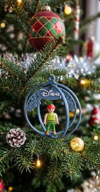 Bola de Navidad Playmobil Disney Peter Pan