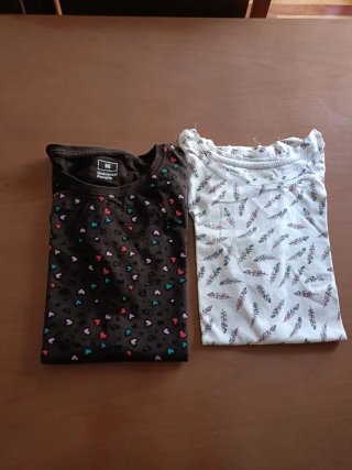 Lote de 2 Camisetas Estampadas Talla M
