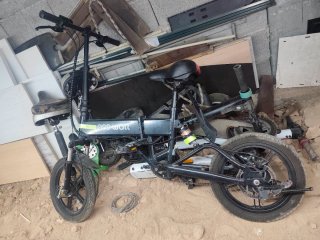 Bicicleta eléctrica plegable E-Watt