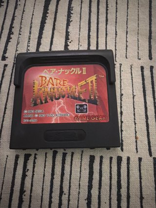 Bare Knuckle II (Street of Rage 2) Game Gear