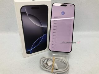 apple iphone 16 pro max 256gb