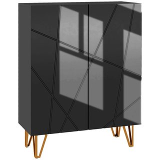 Zapatero y mueble de entrada, aglomerado, 20 pares