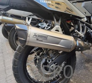 Sistema escape Yamaha Tenere 700 World Raid Akra