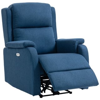 Sillón Reclinable Eléctrico con Reposapies en Teji