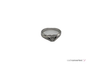 anillo oro 18k con diamante