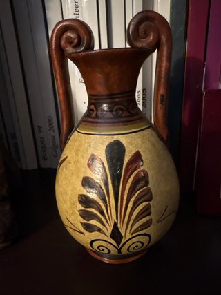 Jarrón Decorativo barro original griego