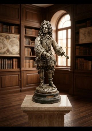 Figura del Marqués en Plata