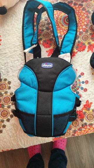 Mochila Portabebés Chicco Azul