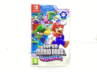 super mario bros wonder n-switch