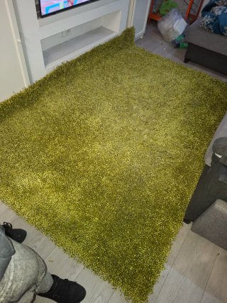 Alfombra Grande 240 x 170 cm Verde