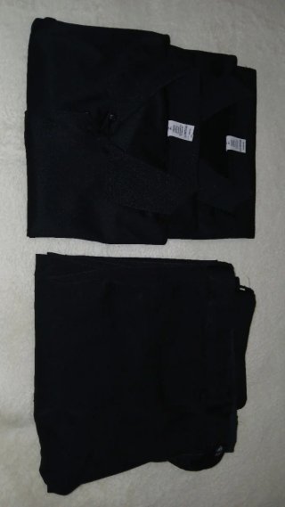 Lote 2 Polos y Pantalón Camarero Negro