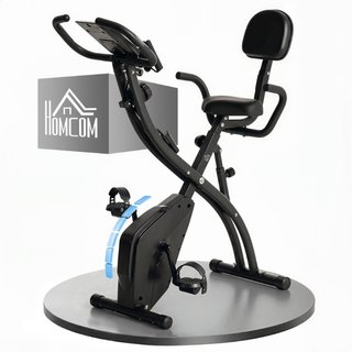 Bicicleta Estática Plegable 2 en 1, Resistencia Ma