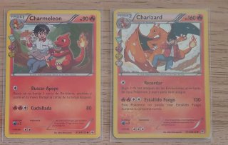 Charmeleon y Charizard Radiant Collection
