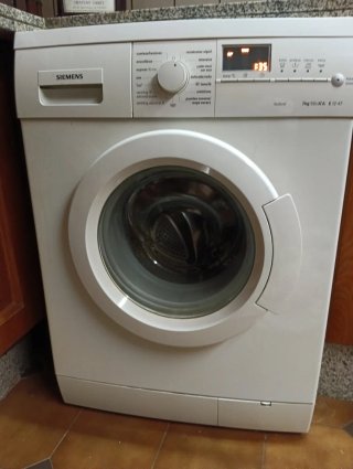 Lavadora Siemens 7kg Blanca