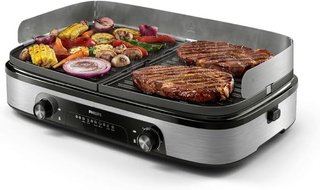 Philips Parrilla Grill Serie 5000 2400W 2x Placas