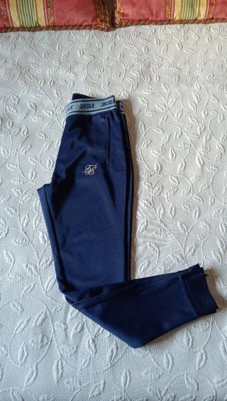 Pantalón  Sik Silk Azul COMO NUEVO TALLA XS-S