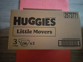 Pañales Huggies Little Movers Talla 3