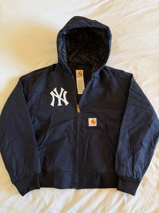 Casaco Carhartt Active Jacket Vintage NY Knicks