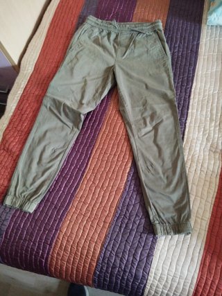 Pantalón Cargo Verde Oliva