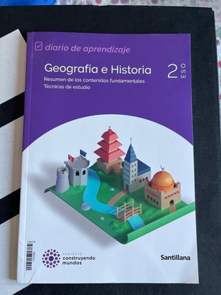 Diario de aprendizaje  Libro geografía 2ESO