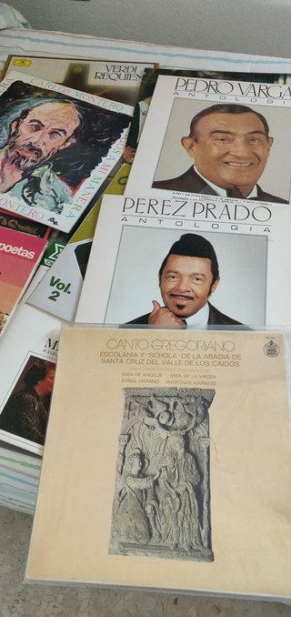 Lote de 41 Discos de Vinilo Variados
