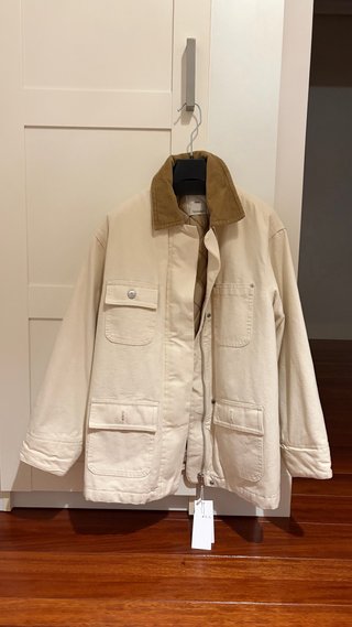 Chaqueta Oversize Mango Beige XS