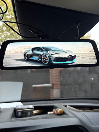 Espejo Retrovisor con Cámara Delantera y Trasera