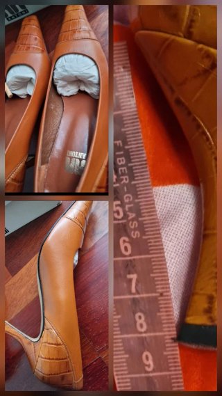 Zapatos de tacón de piel Antoni Talla 40
