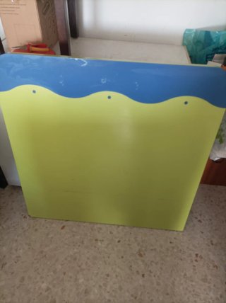 Cabecero de madera para cama de 90