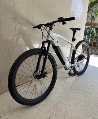 Bicicleta Eléctrica 29 E-EXPL 100 Blanca