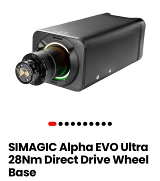 Base Simagic Alpha EVO Ultra 28Nm Direct Drive