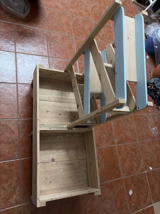 Juego de arena de madera para niños