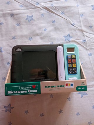 Microondas de Juguete Play and Learn