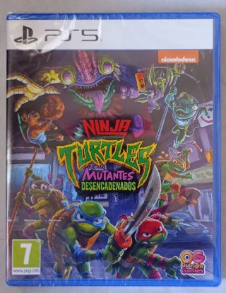 Ninja Turtles Mutantes Desencadenados PS5 nuevo ES