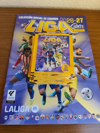 Álbum y 24 Sobres Cromos Liga Este 2026-27
