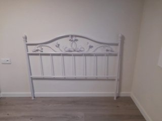Cabezal de Cama Matrimonio 150 cm Blanco