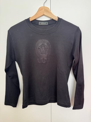 Camiseta negra Versace