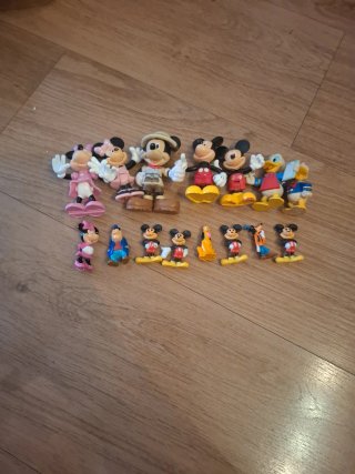 Lote de 15 figuras de Mickey Mouse regalo caravana