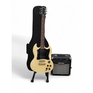 GUITARRA ELECTRICA EPIPHONE SG + AMPLIFICADOR DRIVE CD100 + FUNDA