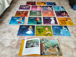 Lote 19 Cuentos con DVD Disney